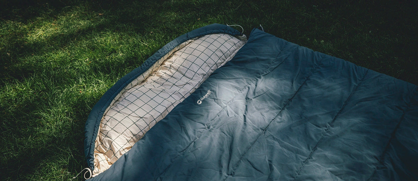 Спальний мішок Outwell Camper Lux Double Blue -1°C (230505)