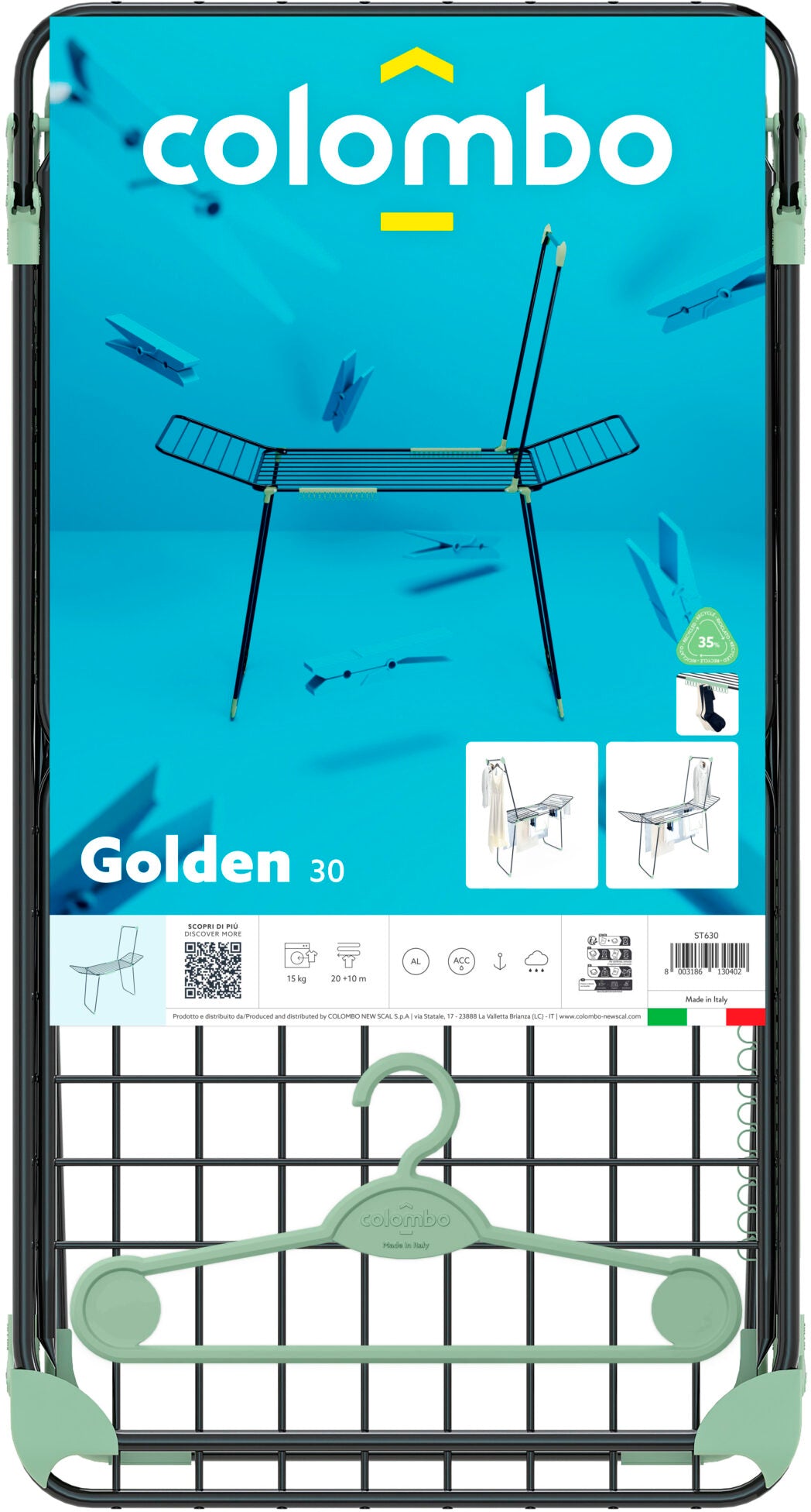 Сушарка для білизни підлогова Colombo Golden 30 (ST630)