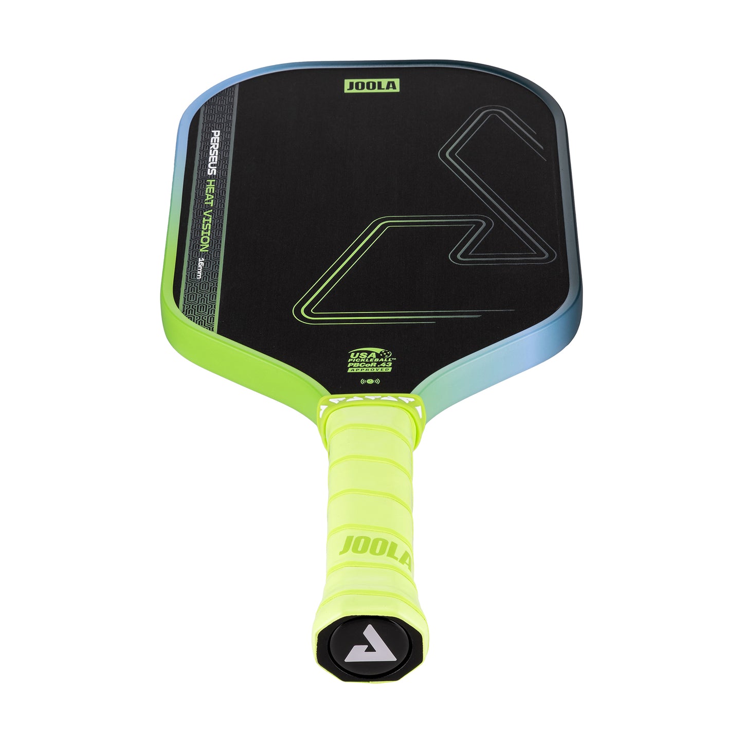 Ракетка для піклболу Joola Perseus Heat Vision 16 Surge Green (600378)