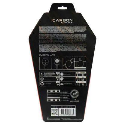 Ракетка для настільного тенісу Stiga Carbon Advance Cybershape FL (1215-1101-35)