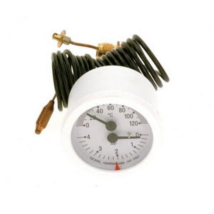 Термоманометр 0-4 бар 0-120 °C для електричного котла Bosch Tronic Heat 5000 87381018530
