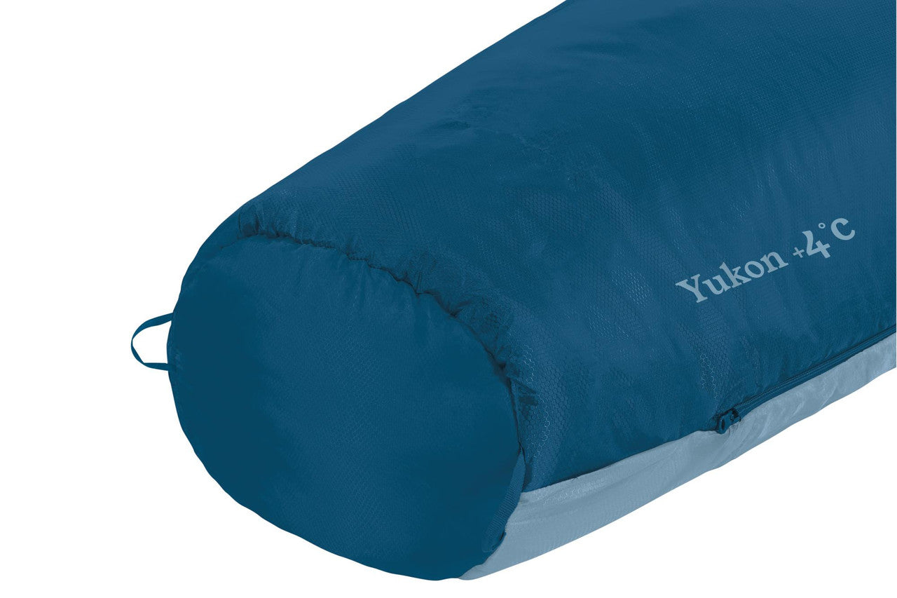 Спальний мішок Ferrino Yukon +4°C Blue-Grey Left (86380RBGSX)