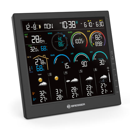Метеостанція Bresser 4CAST 10" WiFi Weather Station 8-in-1 (15198)