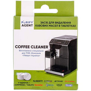 Засіб для видалення кавових олій у таблетках Purify Agent PURCLE006 9*1.5g Coffee Cleaner