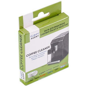 Засіб для видалення кавових олій у таблетках Purify Agent PURCLE006 9*1.5g Coffee Cleaner