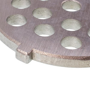Решітка (сито) велика для м'ясорубки Moulinex MS-651276 7mm D=65mm (з 2 виступами)