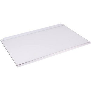 Полиця над ящиком для овочів у холодильник Bosch 00688452 600x390mm (скляна, з обрамленням)
