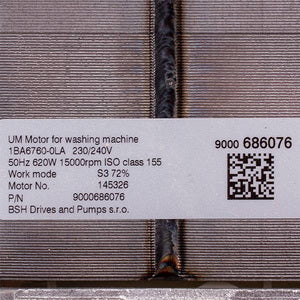 Двигун для пральної машини автомат Bosch 00145326 15000RPM 620W