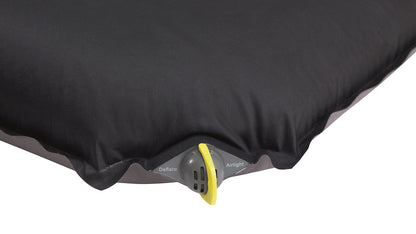 Килимок самонадувний Outwell Self-inflating Mat Sleepin Double 7.5 cm Black (400013)