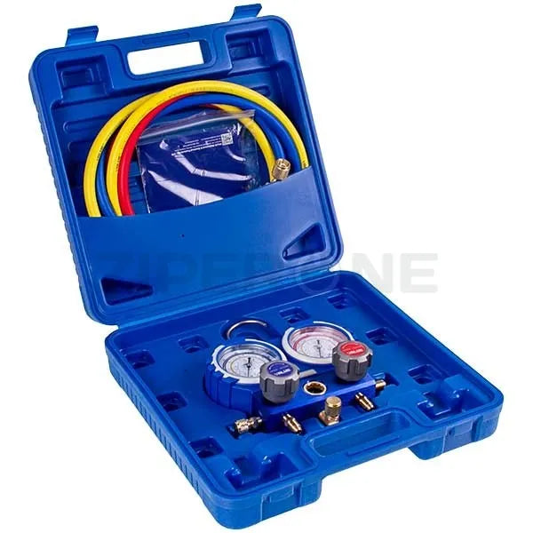 Манометричний колектор 2-вентильний VALUE VMG-2-R32В-NEW+шланги 3шт.x1500mm (R32 R410 R22)