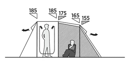 Намет чотиримісний Easy Camp Hamra 4 (120494)