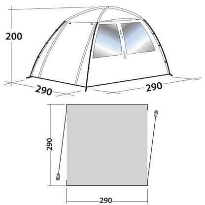 Шатро Easy Camp Daytent Granite Grey (120327)