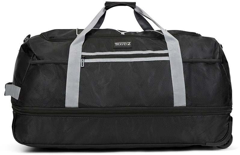 Сумка дорожня на колесах TravelZ Wheelbag Doubleloader foldable black 80(95)L (603096)
