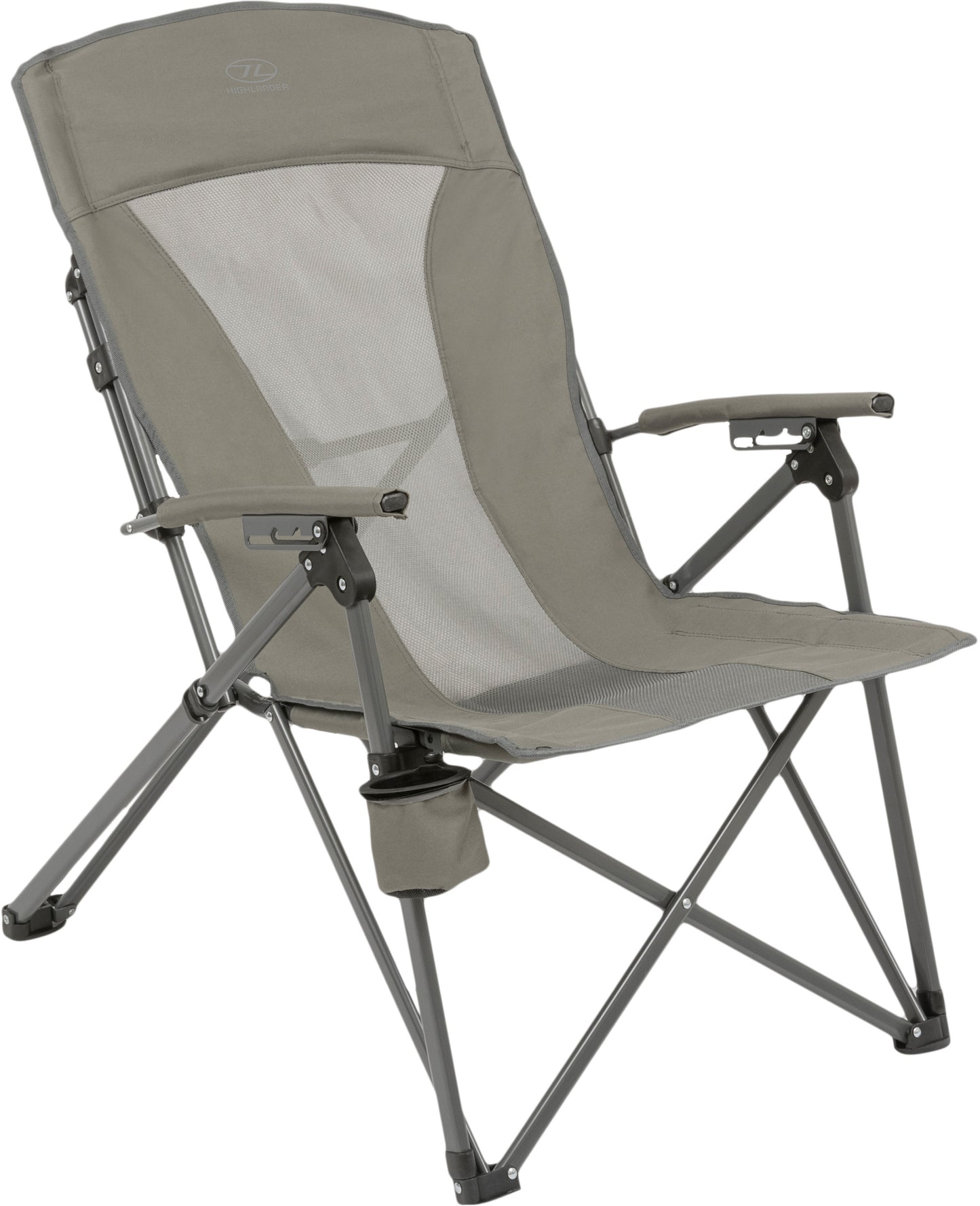 Стілець розкладний Highlander Balvenie Recliner Chair Charcoal (FUR099-CH)(Special Offer)