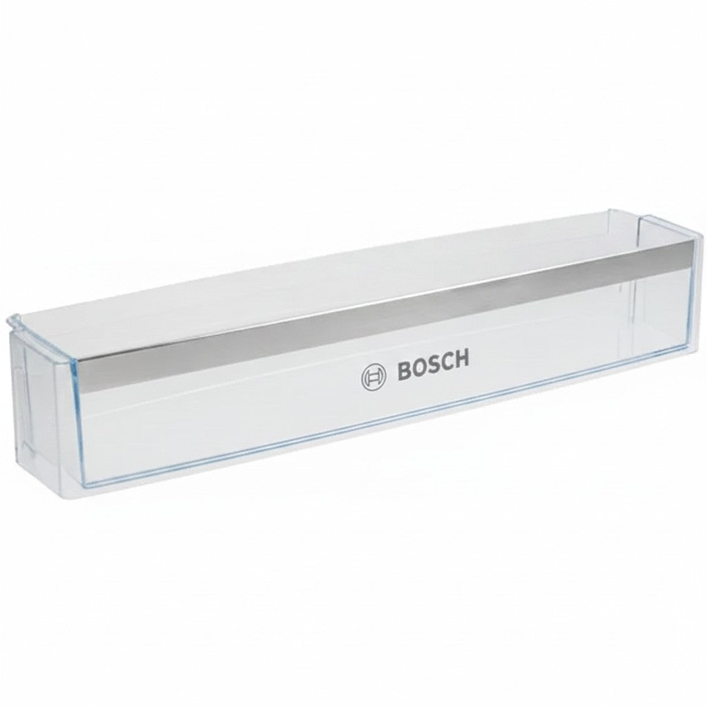 Полка двери для бутылок в холодильник Bosch 00654424 570x125мм (с логотипом)