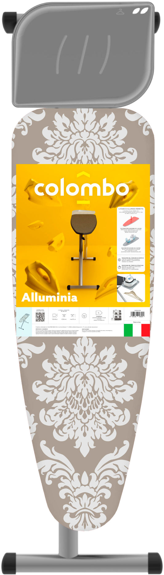 Дошка для прасування Colombo Alluminia (A300A10W)