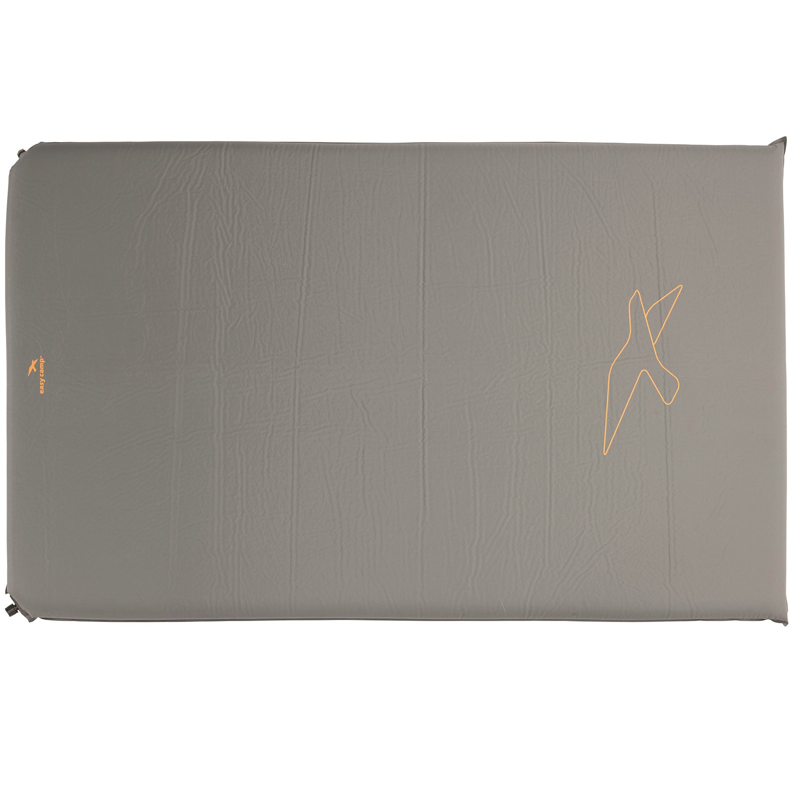 Килимок самонадувний Easy Camp Self-inflating Siesta Mat Double 10 cm Grey (300056)