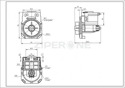 Помпа 40W M325 RC0014 Askoll