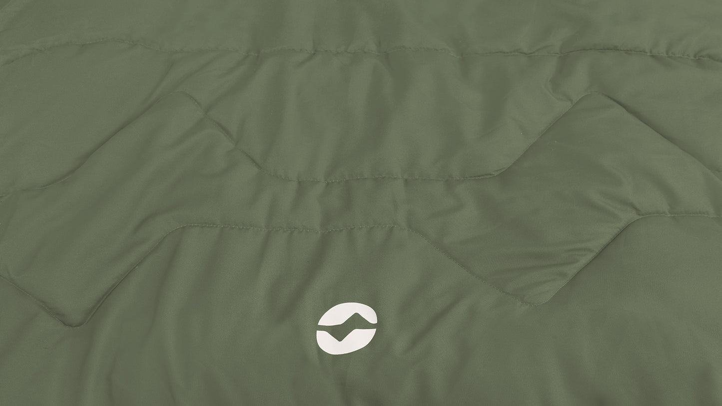 Спальний мішок Outwell Pine/+2°C Olive Green Left (230344)