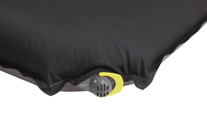 Килимок самонадувний Outwell Self-inflating Mat Sleepin Single 10 cm Black (400014)