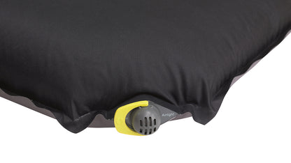 Килимок самонадувний Outwell Self-inflating Mat Sleepin Single 10 cm Black (400014)