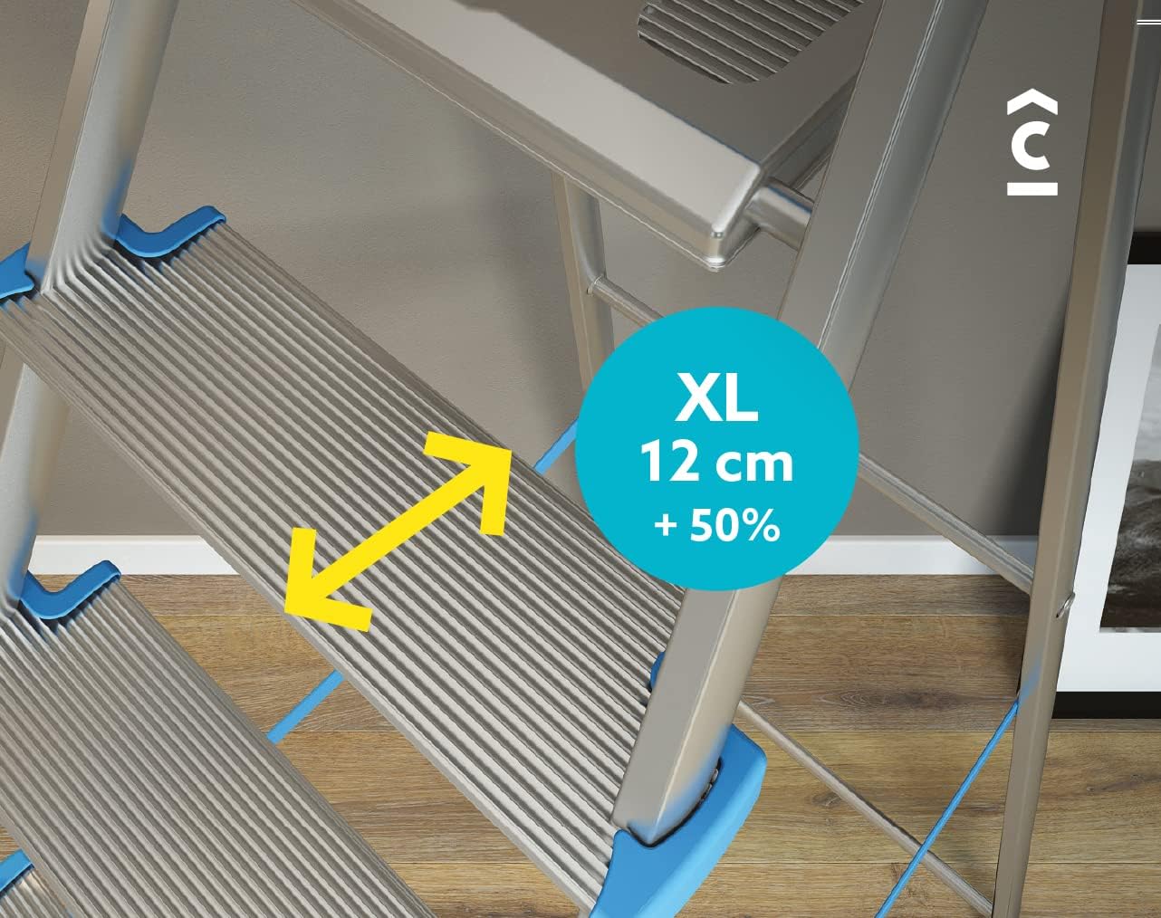 Лестница Colombo Atlantica 4 щаблі (S112A04P)