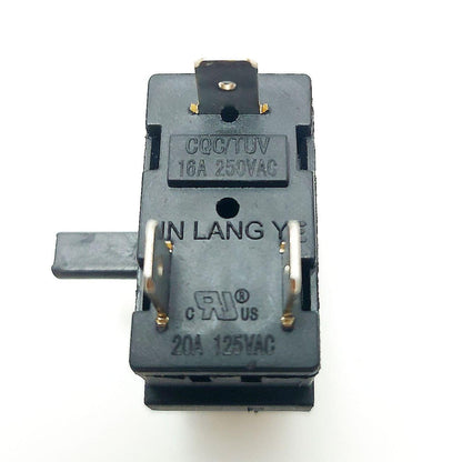 Household heating equipment 4-position switch with 3+3 pins Langyi KX04