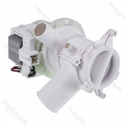 Помпа (насос) для стиральной машины Beko 2840940400 Arcelik (в сборе) 25 Ватт VDE-A335 (контакты спаренные спереди)