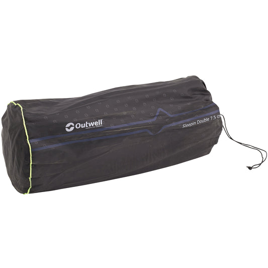Коврик самонадувний Outwell Self-inflating Mat Sleepin Double 7.5 cm Black (400013)