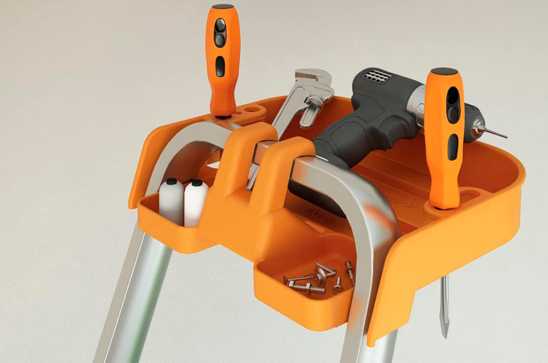 Драбина Colombo Attica 3 щаблі (S108A03P)