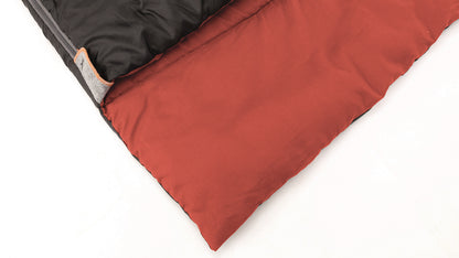 Спальний мішок Easy Camp Astro L/+6°C Black Left (240144)