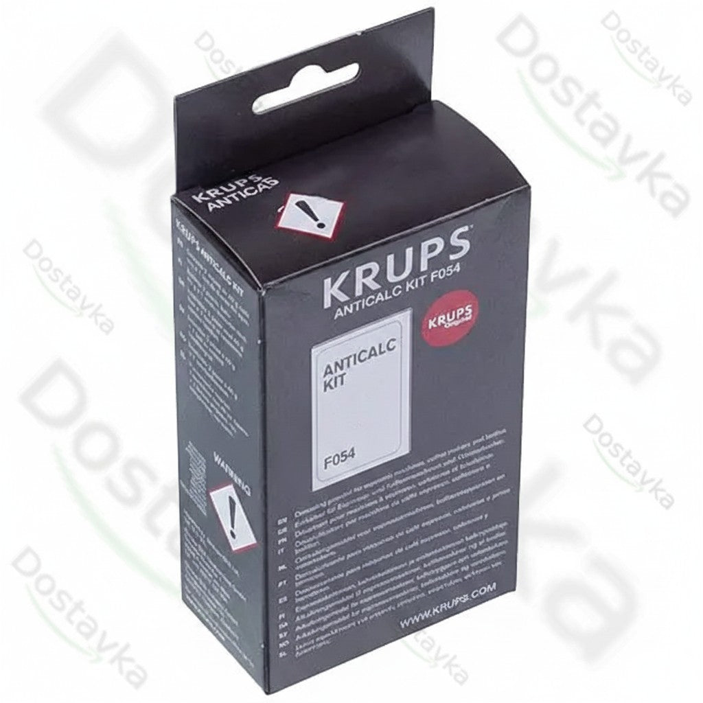 Средство для удаления накипи F054 для кофеварок Krups F054001B 2 упаковки по 40 грамм