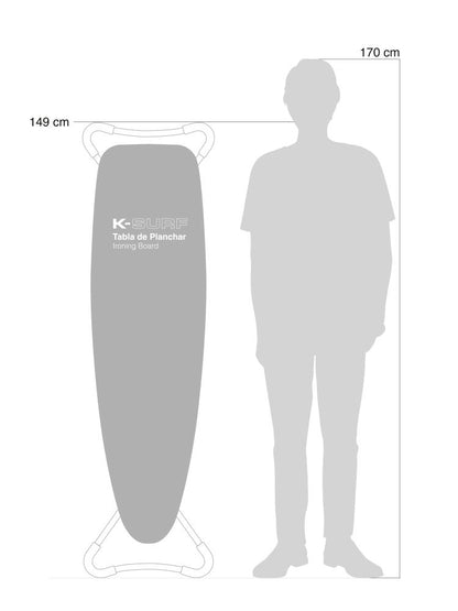 Дошка для прасування Rolser K-Surf TerraTube (K07001-1027)