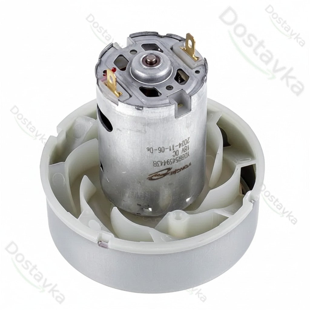 Двигатель для аккумуляторного пылесоса Rowenta SS-7235005090 Youngjie D=75/35 мм H=70/28 мм 18 В