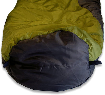 Спальний мішок High Peak TR 300/0°C Dark Grey/Green Left (23019)
