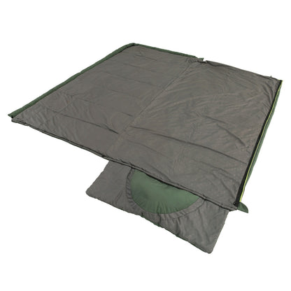 Спальний мішок Outwell Contour Lux XL Реверсивний/-1°C Green Left (230299)