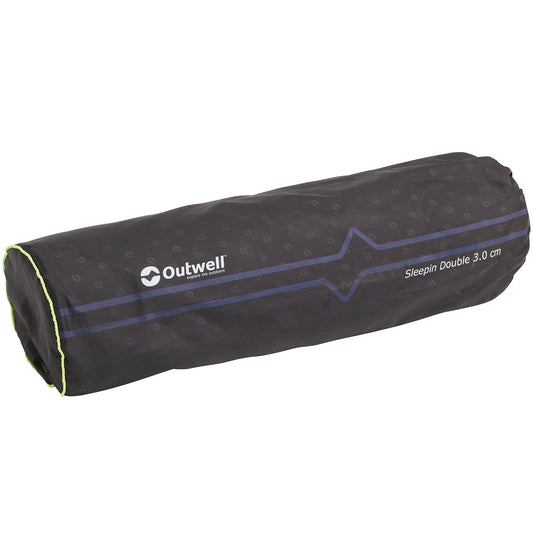 Коврик самонадувний Outwell Self-inflating Mat Sleepin Double 3 cm Black (400011)