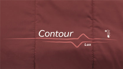 Спальний мішок Outwell Contour Lux Reversible/-3°C Red Left (230367)