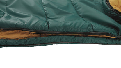 Спальний мішок Easy Camp Orbit 400/-9°C Petrol Blue Left (240161)