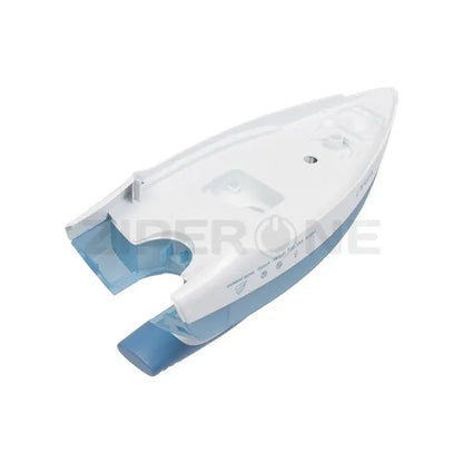 Верхняя часть корпуса в сборе для утюга Braun белый/голубой