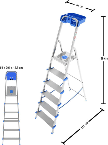 Лестница Colombo Atlantica 6 щаблів (S112A06P)