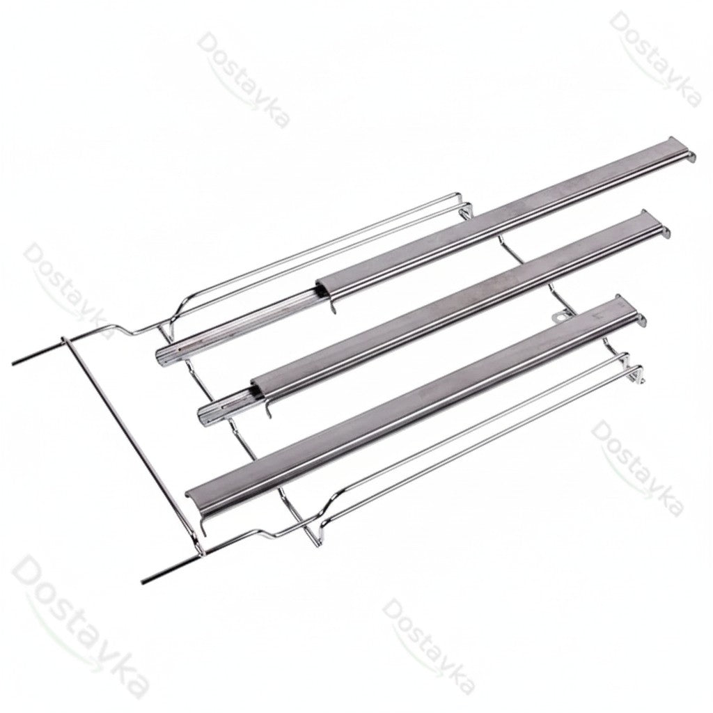 Направляющая противней для духовки Gorenje 437672 (телескопическая, левая)