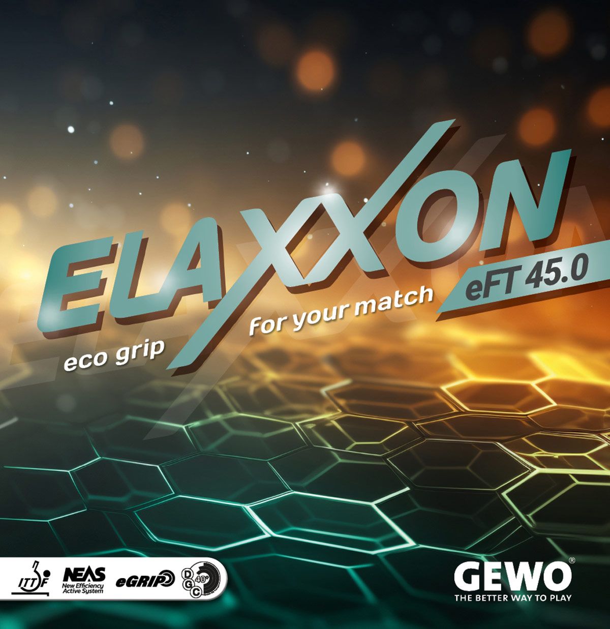 Накладка для ракетки Gewo Elaxxon eFT 45.0 2.1 red (11374300021)