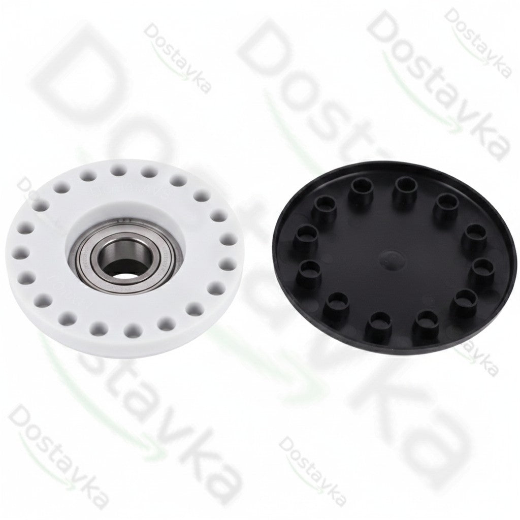 Блок подшипников для вертикальной стиральной машины Electrolux, Zanussi 4071306494 6204 (резьба правая, со смазкой)