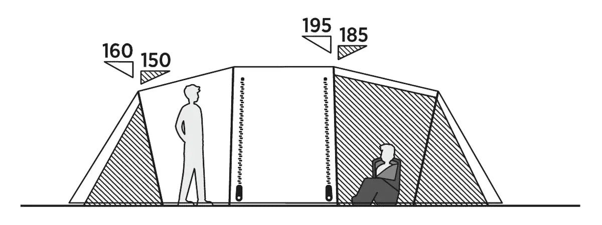 Намет шестимісний Easy Camp Leka Twin 6 (120492)