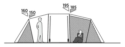 Намет шестимісний Easy Camp Leka Twin 6 (120492)