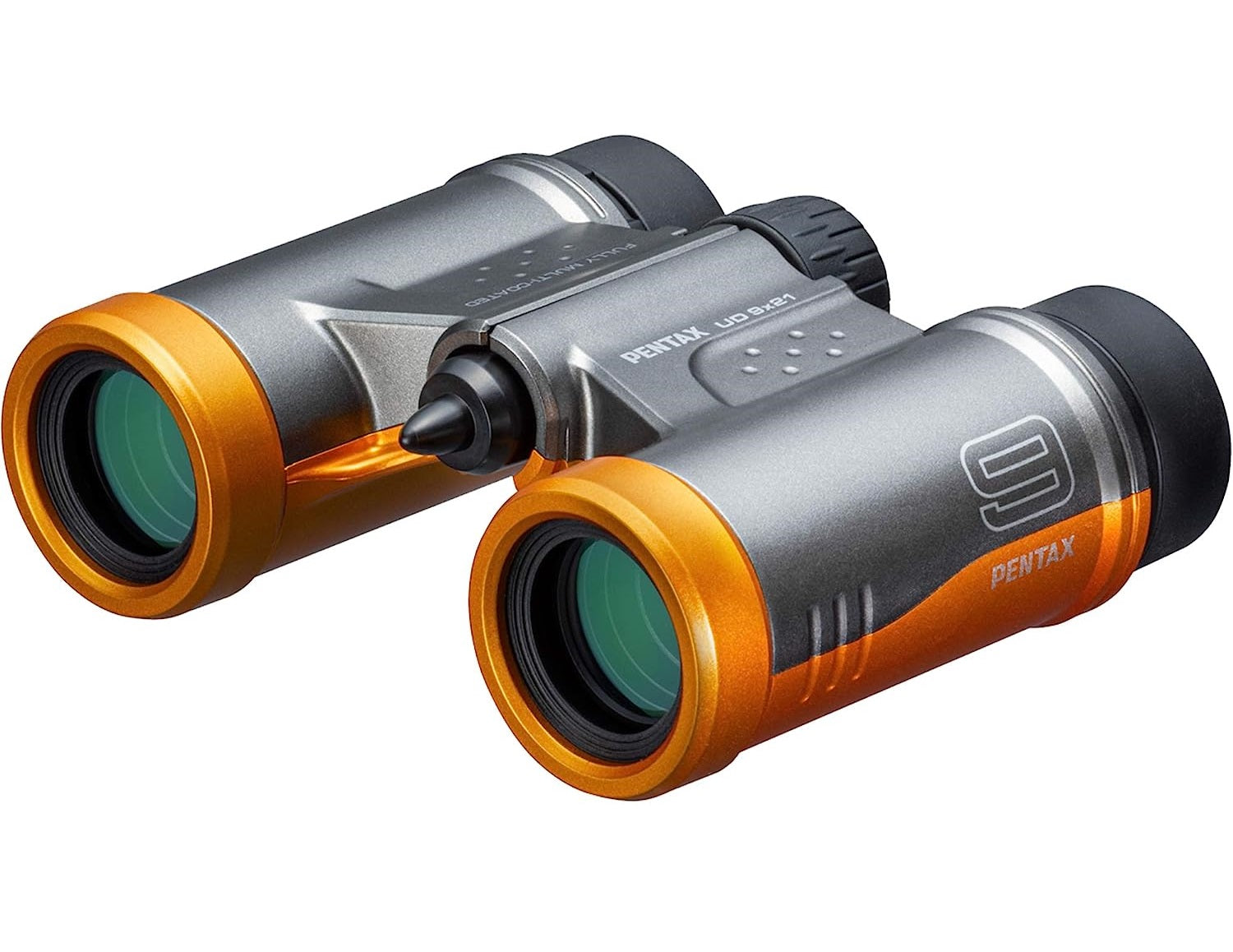 Бінокль Pentax UD 9x21 Grey Orange (61814)