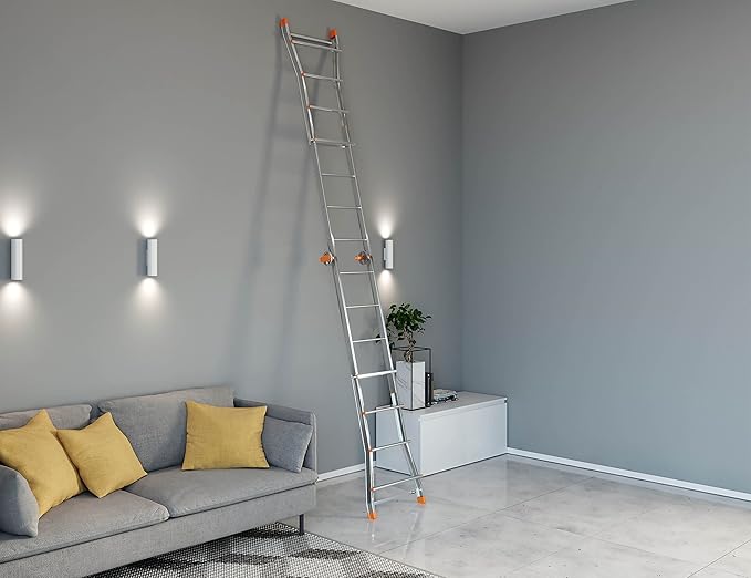 Драбина телескопічна Colombo Pratic 4+4 Steel (PRATIC4+4ACC)(Special offer)