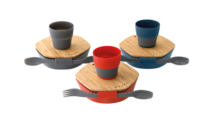 Набір туристичного посуду Robens Leaf Meal Kit Ocean Blue (690277)