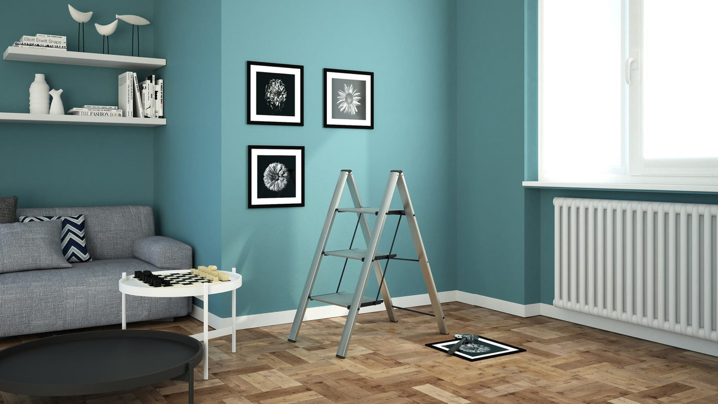 Драбина Colombo Leonardo Black 3 щаблі (G300A03W)